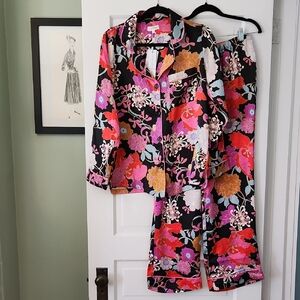 NWT. Trina Turk. Silk. Pajama Set
